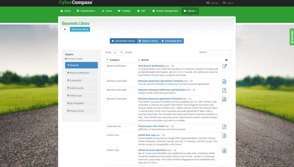 CyberCompass Screenshot 3