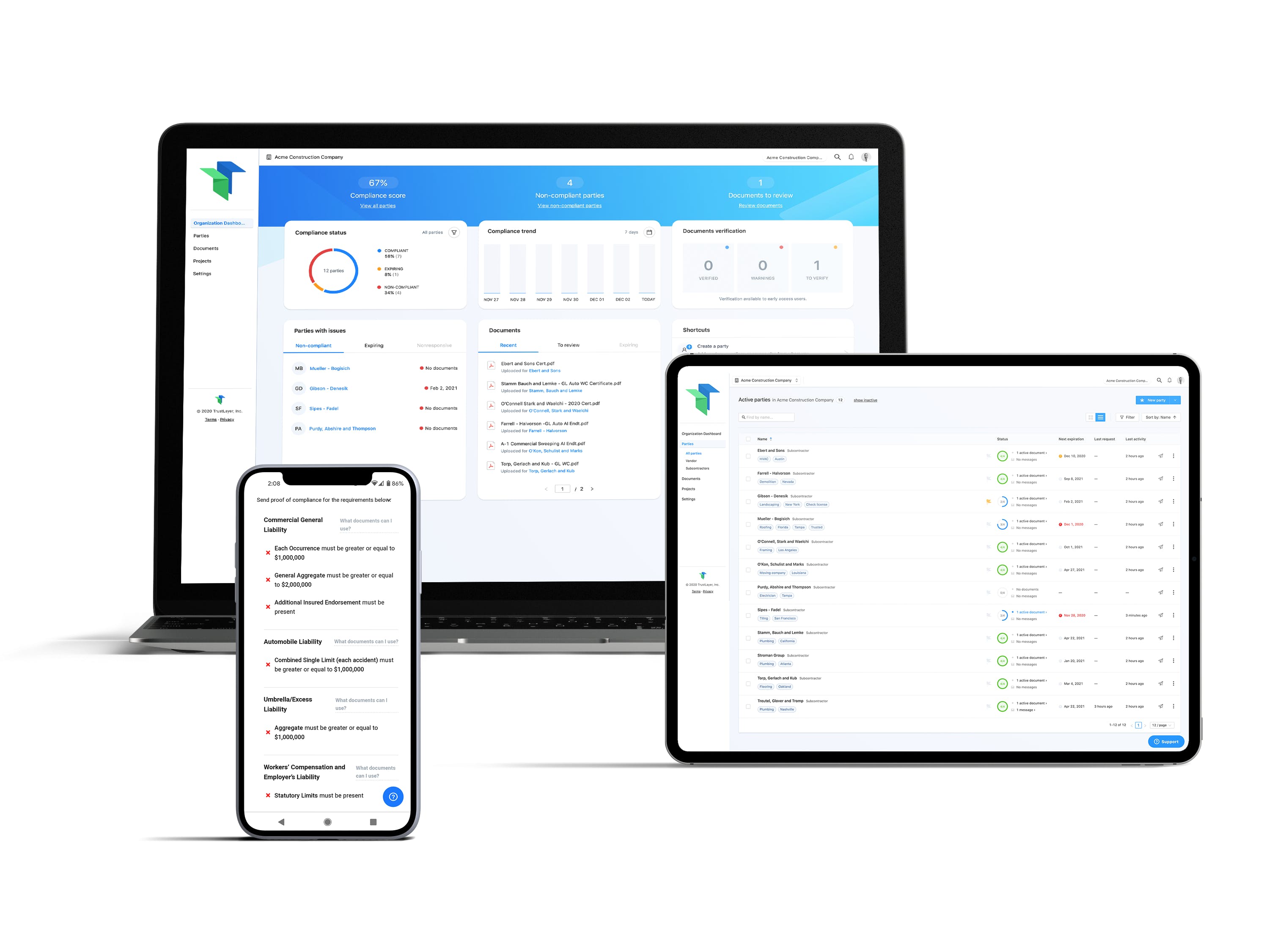TrustLayer Screenshot 1