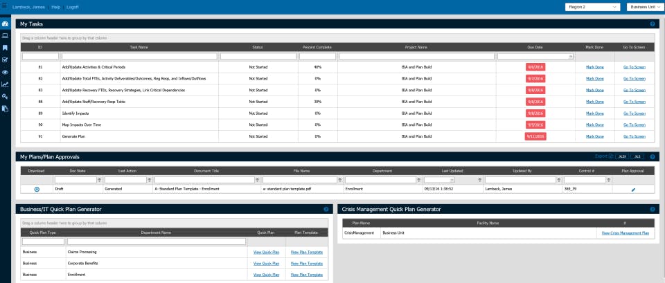 ResilienceONE Screenshot 1