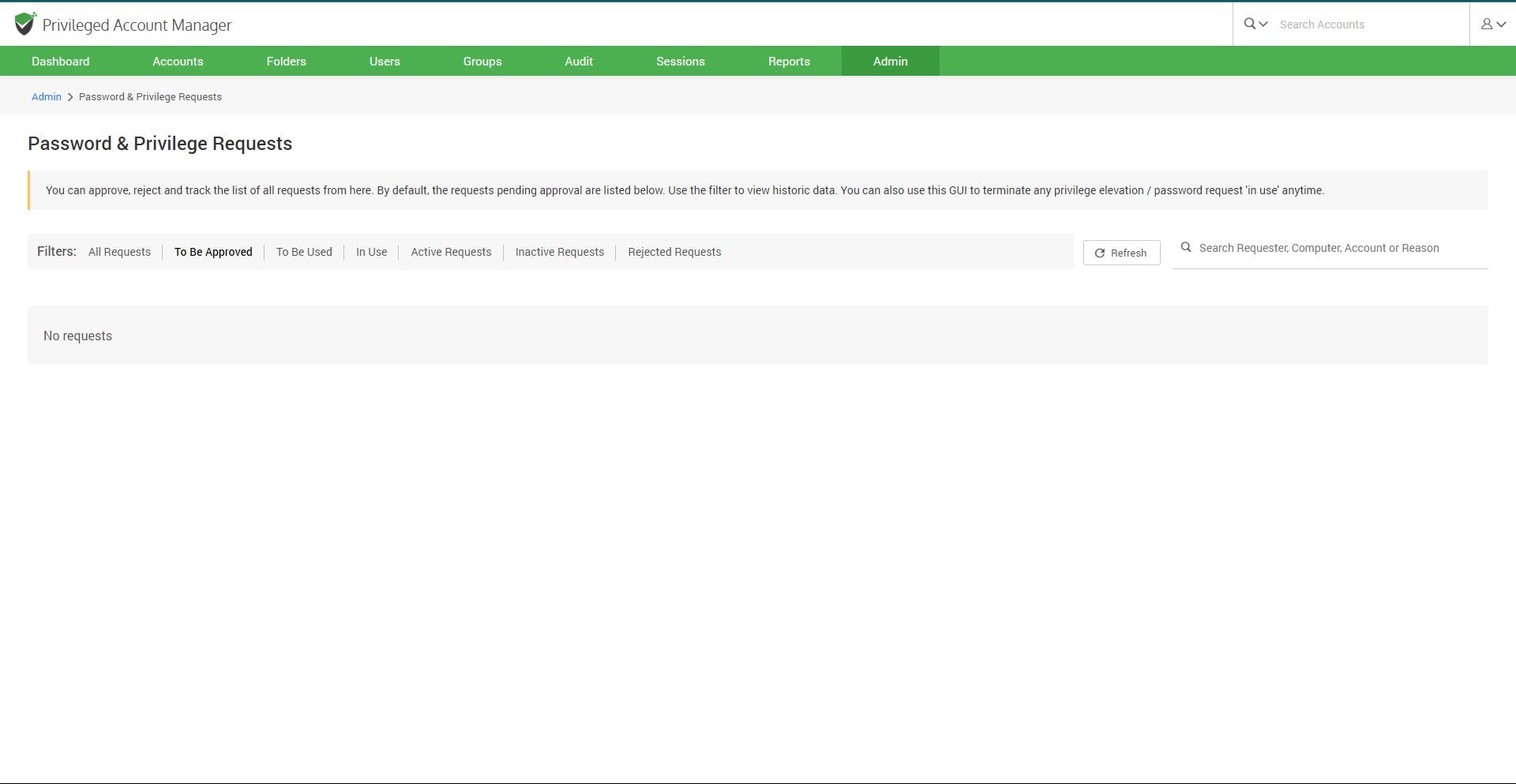 Privileged Account Manager Screenshot 4