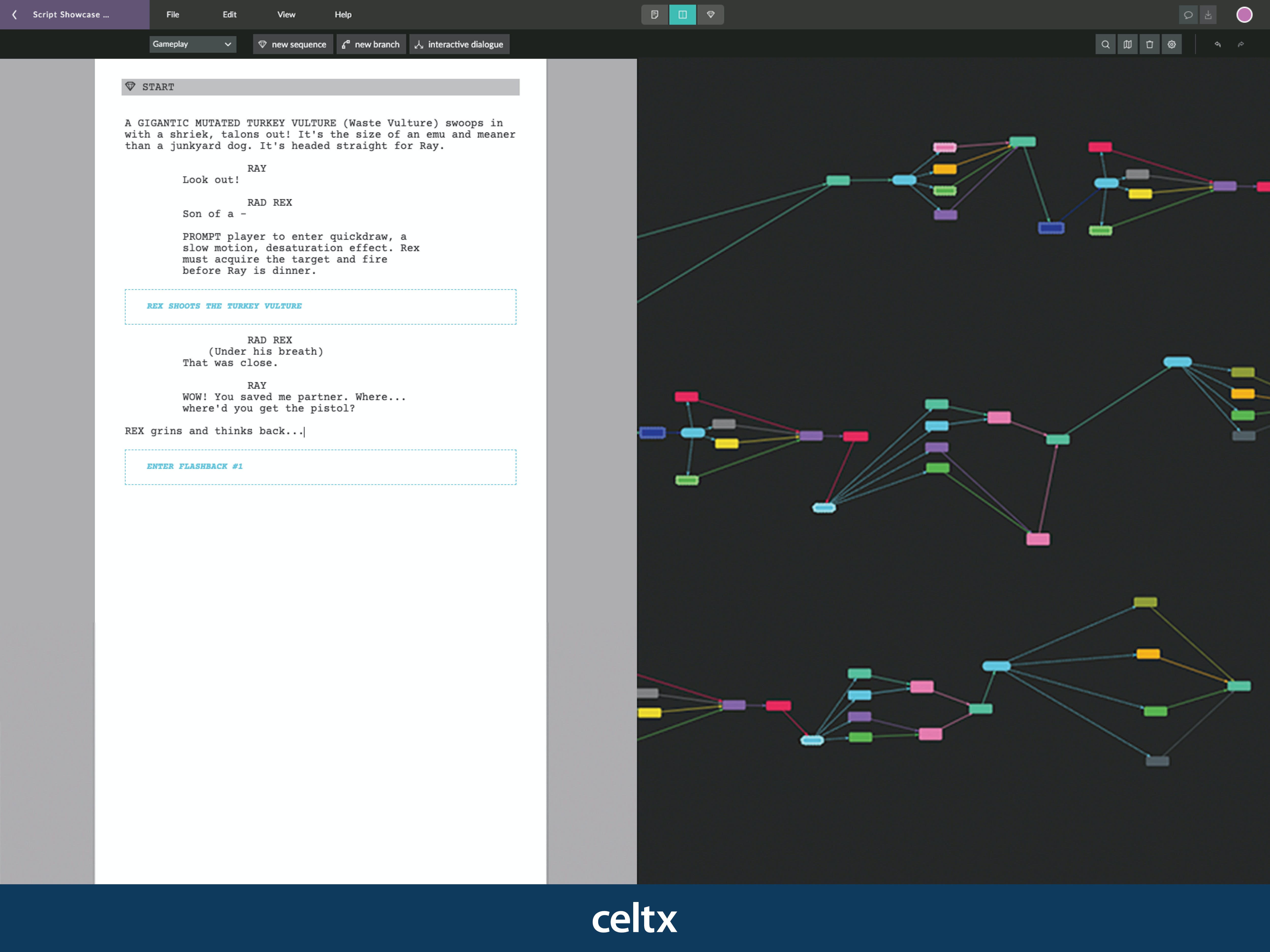 Celtx Screenshot 3