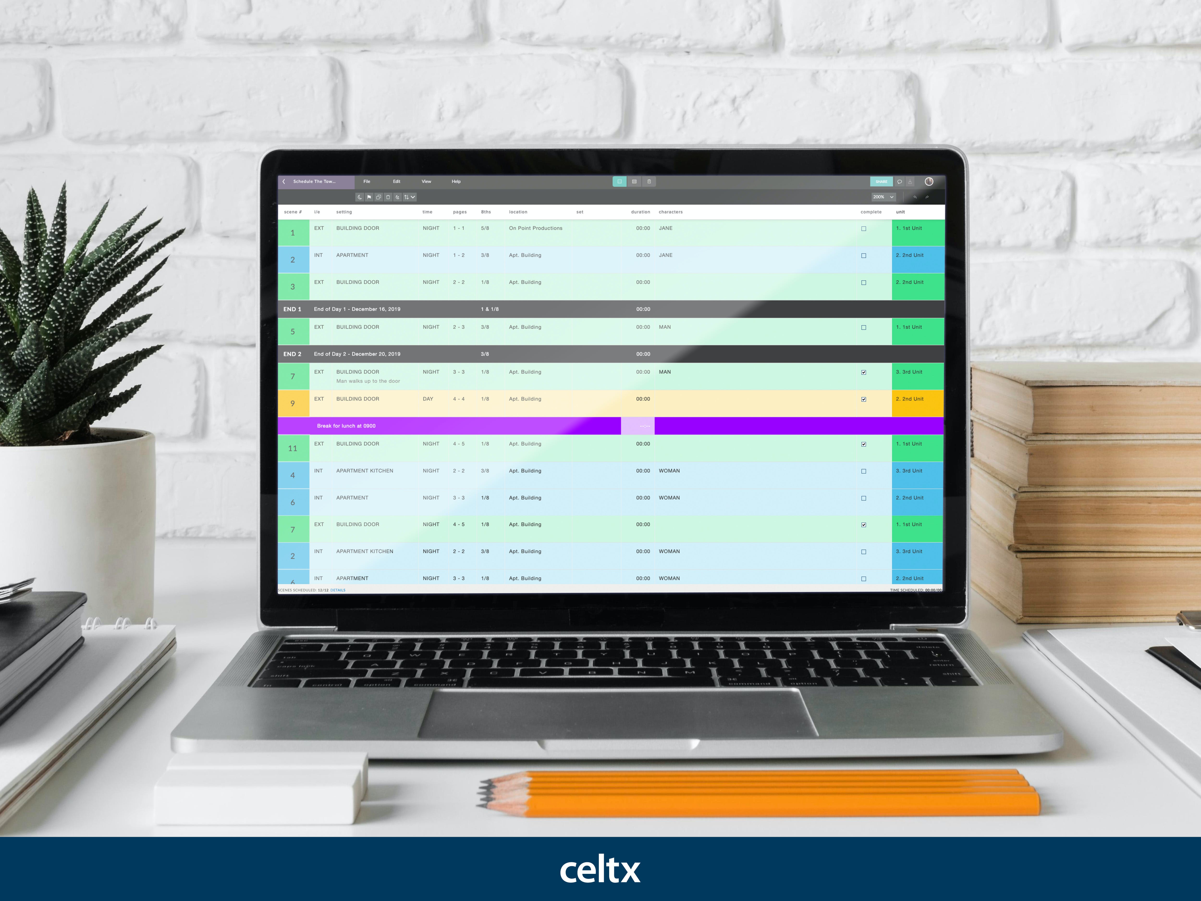 Celtx Screenshot 4