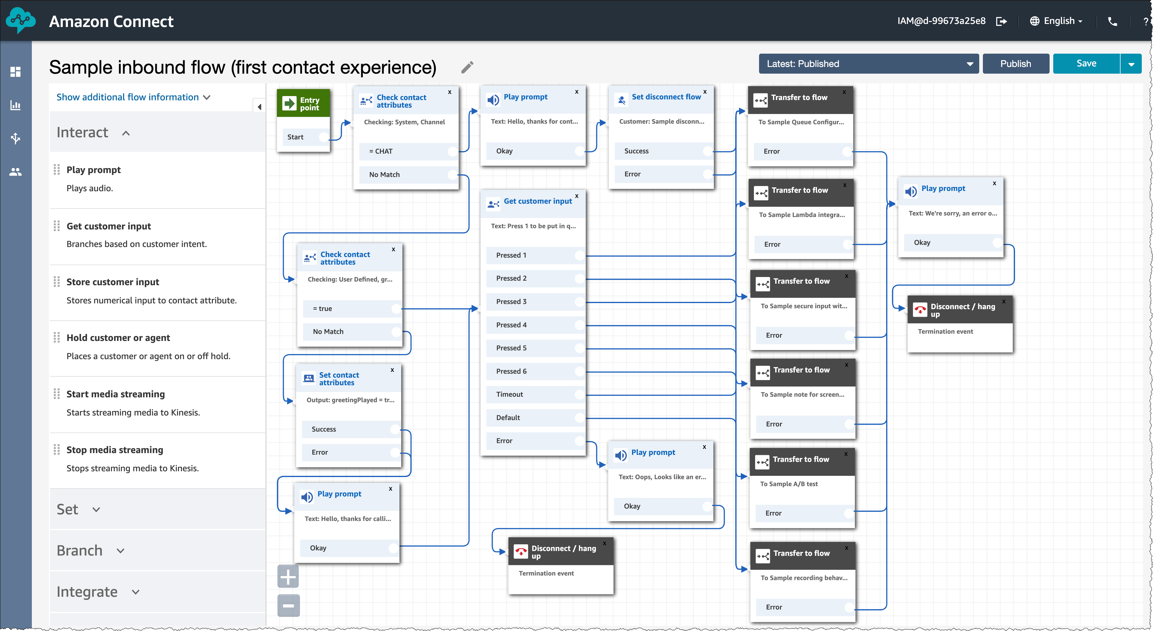 Amazon Connect Screenshot 2