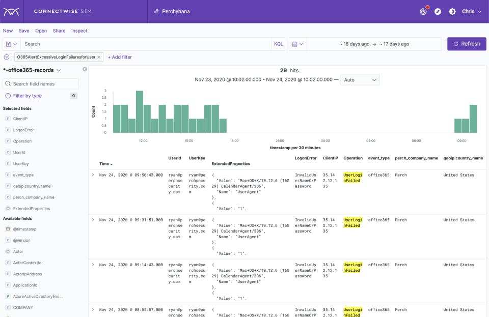 ConnectWise SIEM Screenshot 2