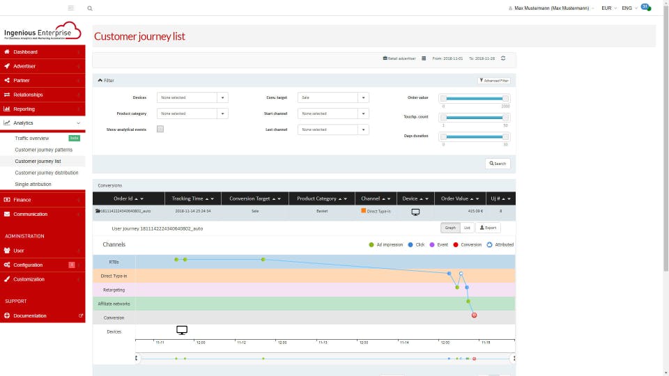Ingenious Partner Marketing Platform Screenshot 3