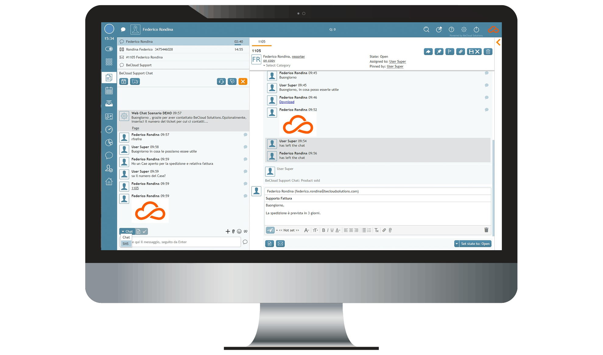 BeInContact Screenshot 1