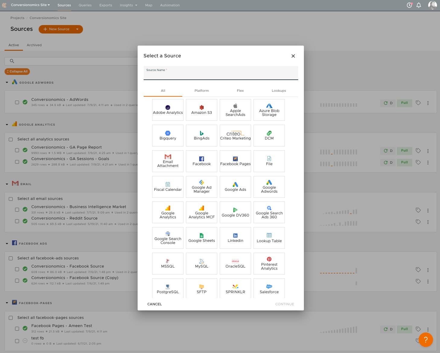 Conversionomics Screenshot 1