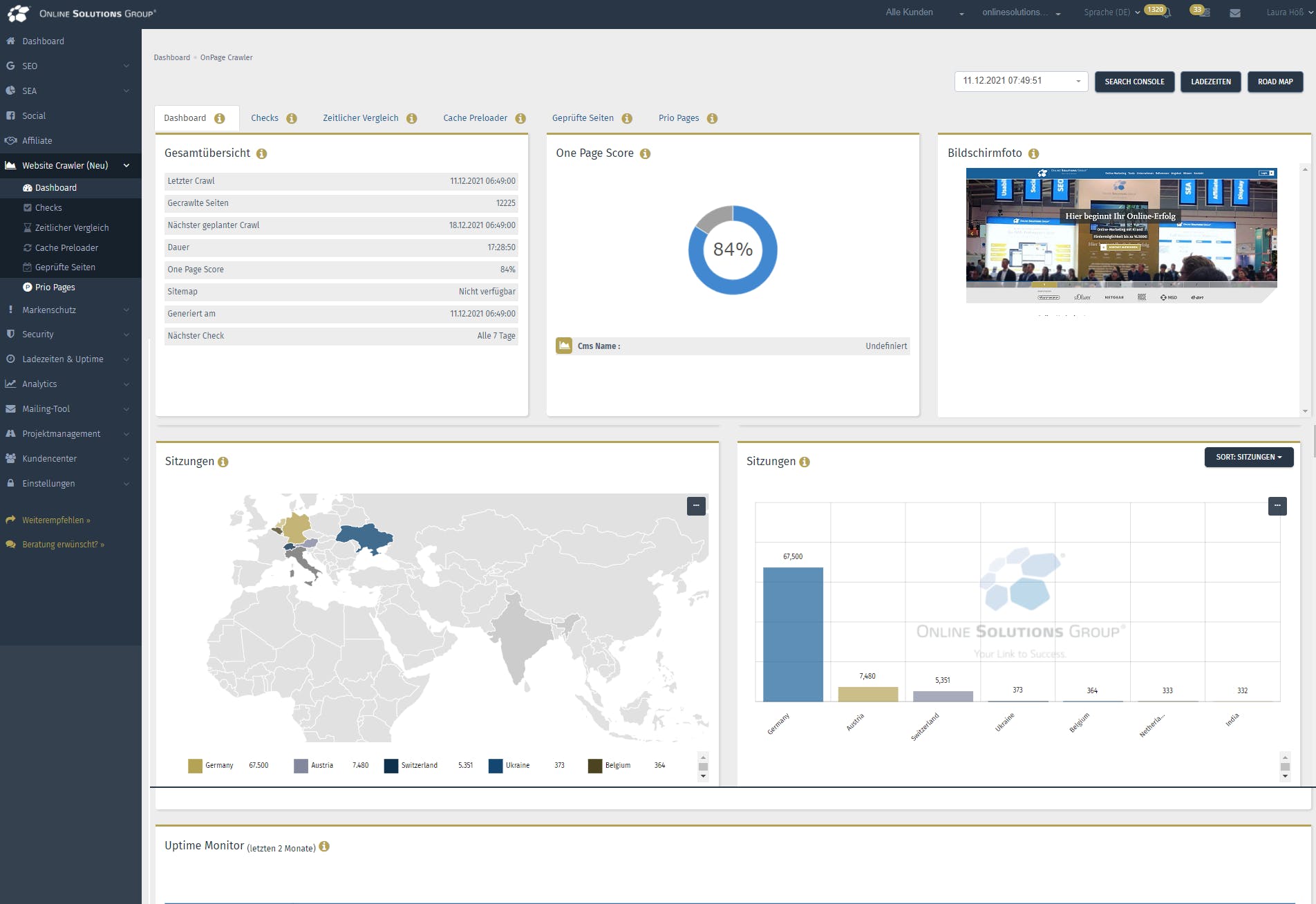 Performance Suite Screenshot 1