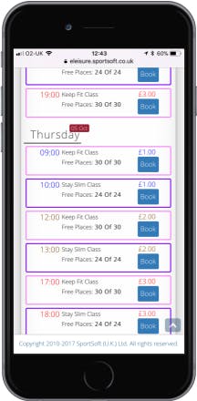 Small Club System Screenshot 4