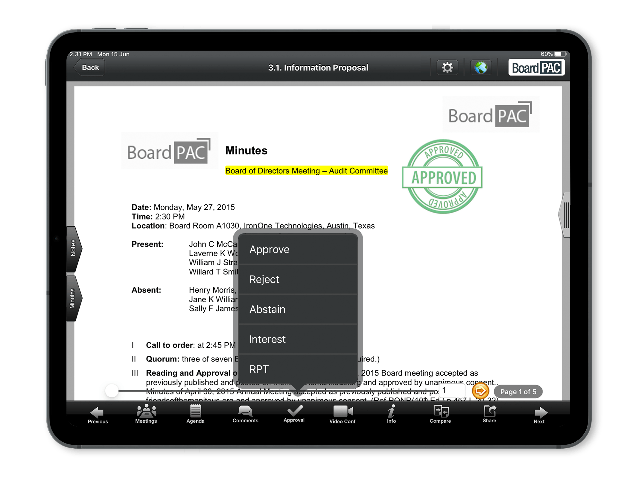BoardPAC Screenshot 3