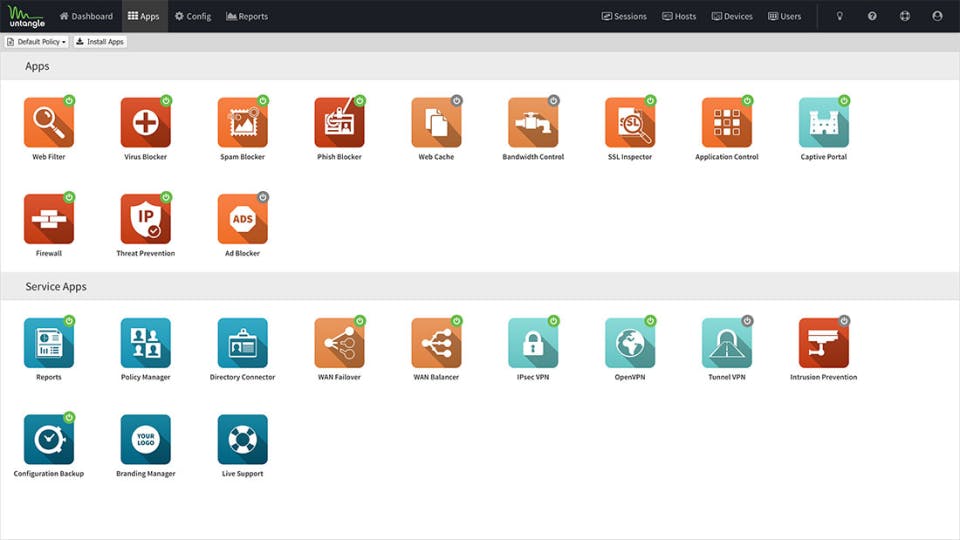 NG Firewall Screenshot 3