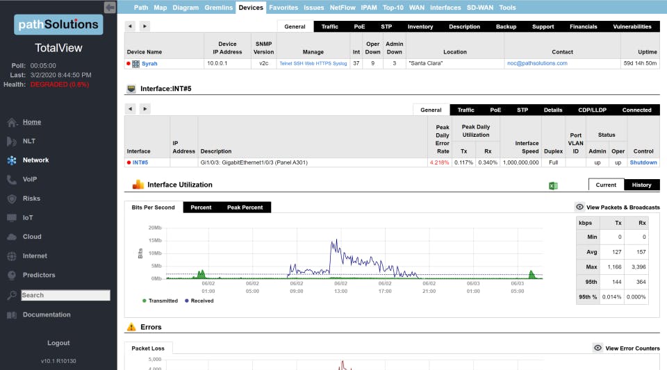 PathSolutions TotalView Screenshot 4