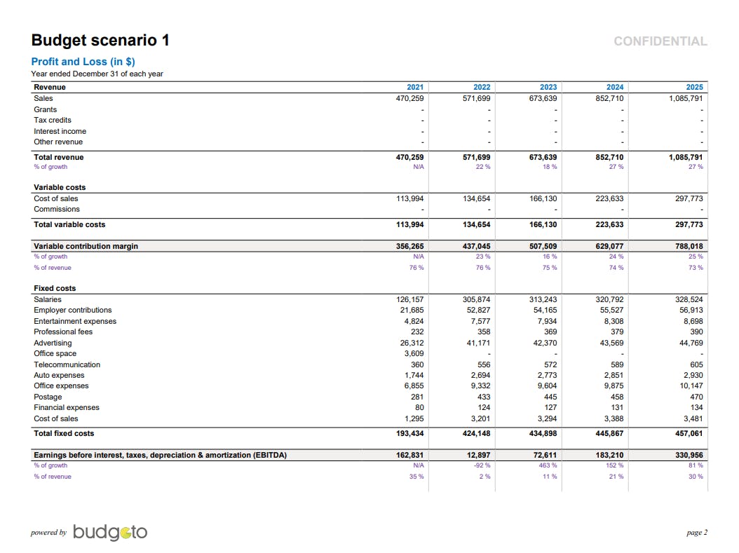 Budgeto Screenshot 4