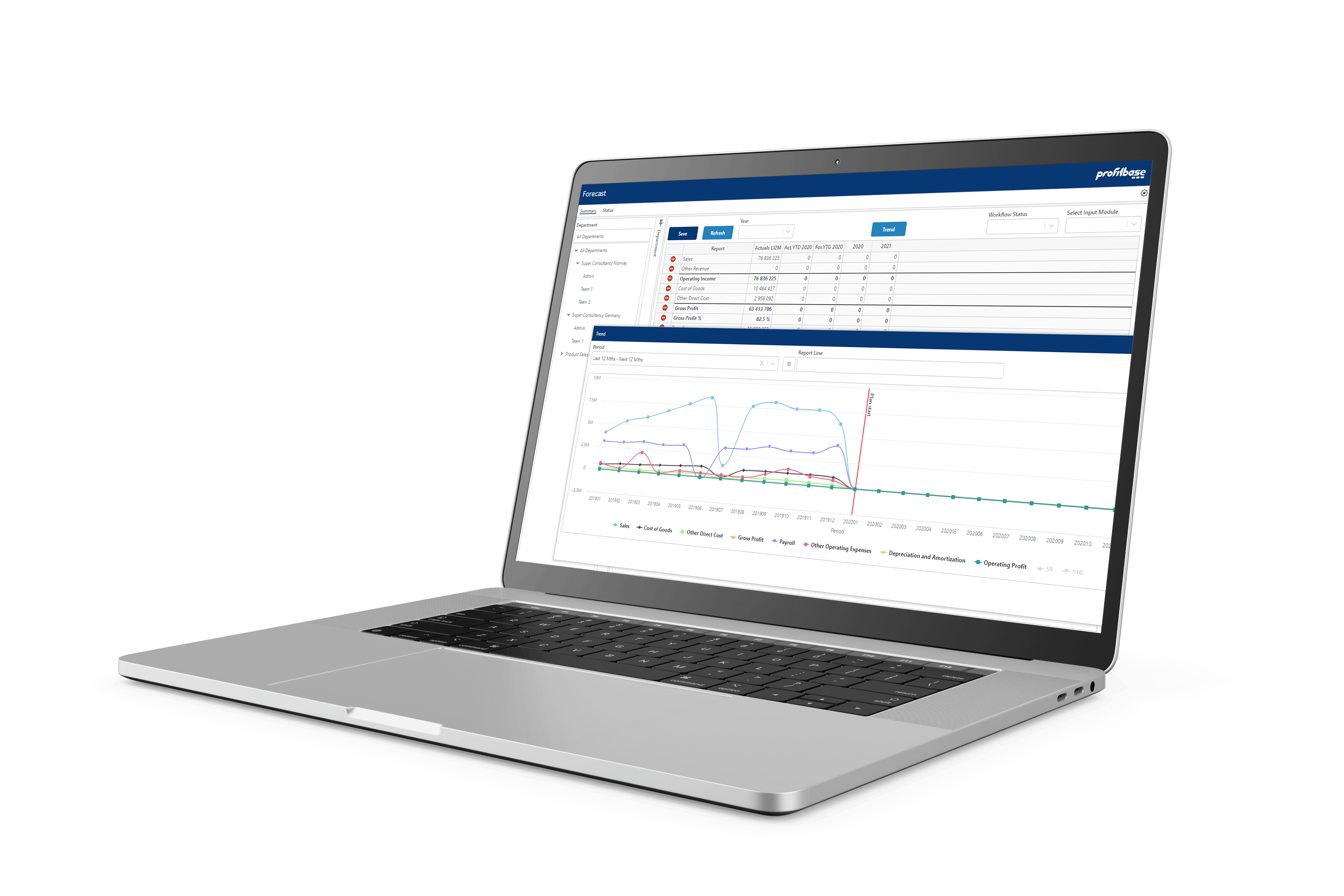 Profitbase EPM Screenshot 1