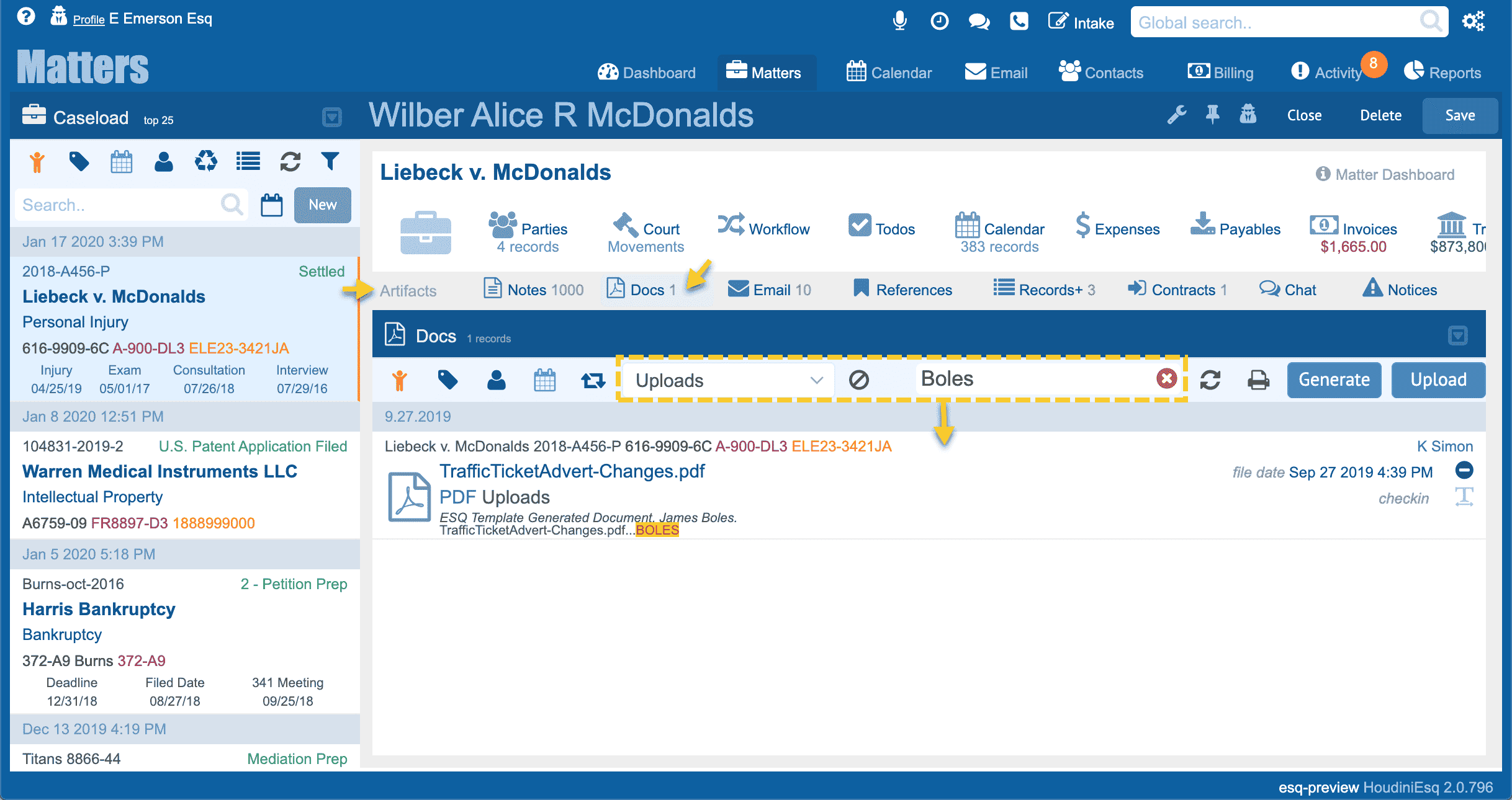 HoudiniESQ Screenshot 1