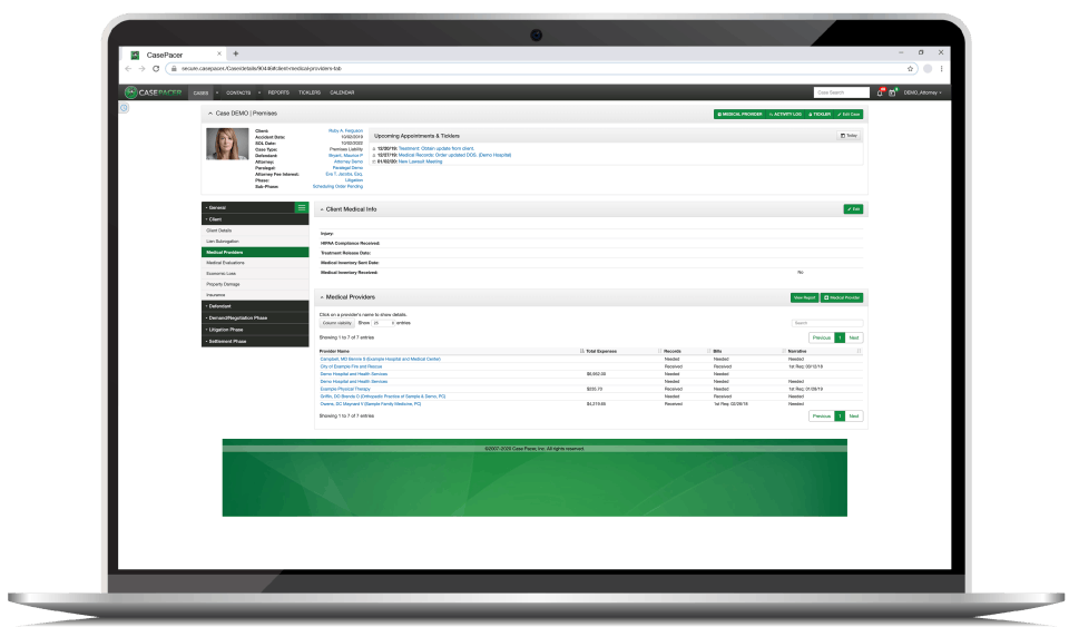 CasePacer Screenshot 4