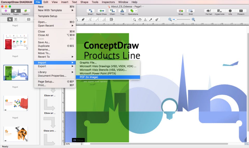 ConceptDraw DIAGRAM Screenshot 3
