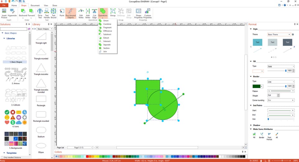 ConceptDraw DIAGRAM Screenshot 4