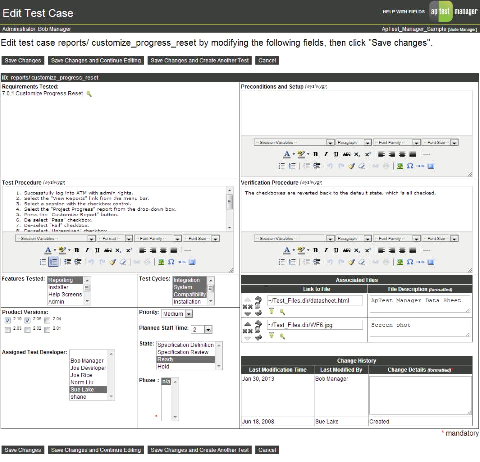 ApTest Manager Screenshot 1