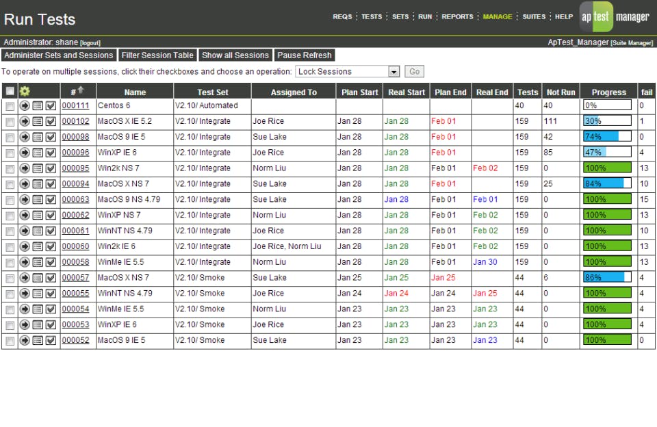 ApTest Manager Screenshot 3