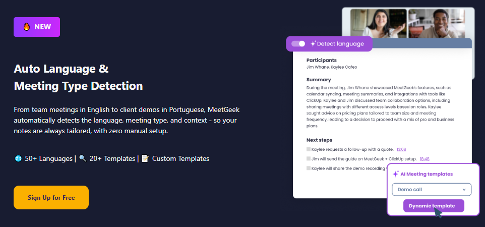 Meetgeek Screenshot 1