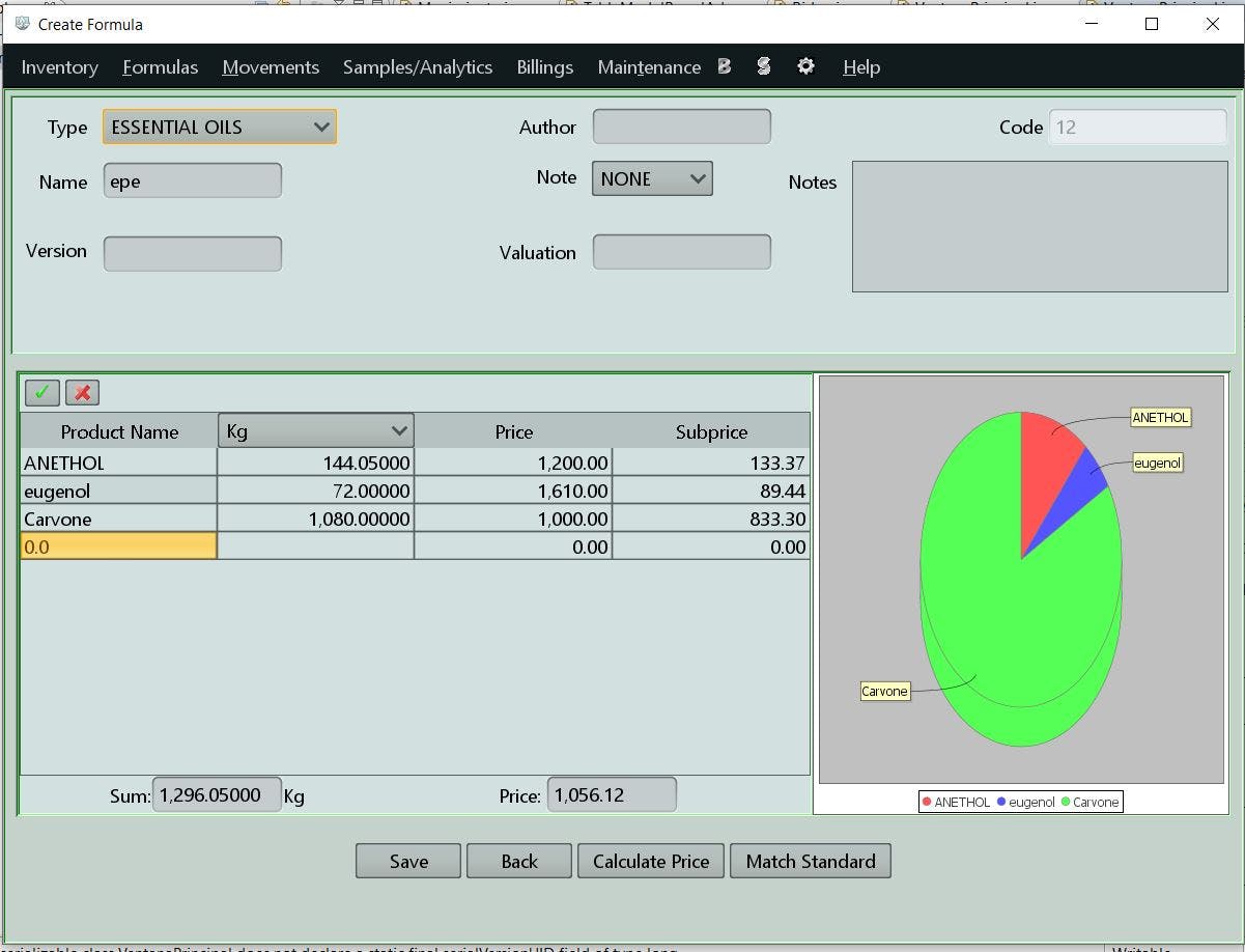 Essence Manager Screenshot 1