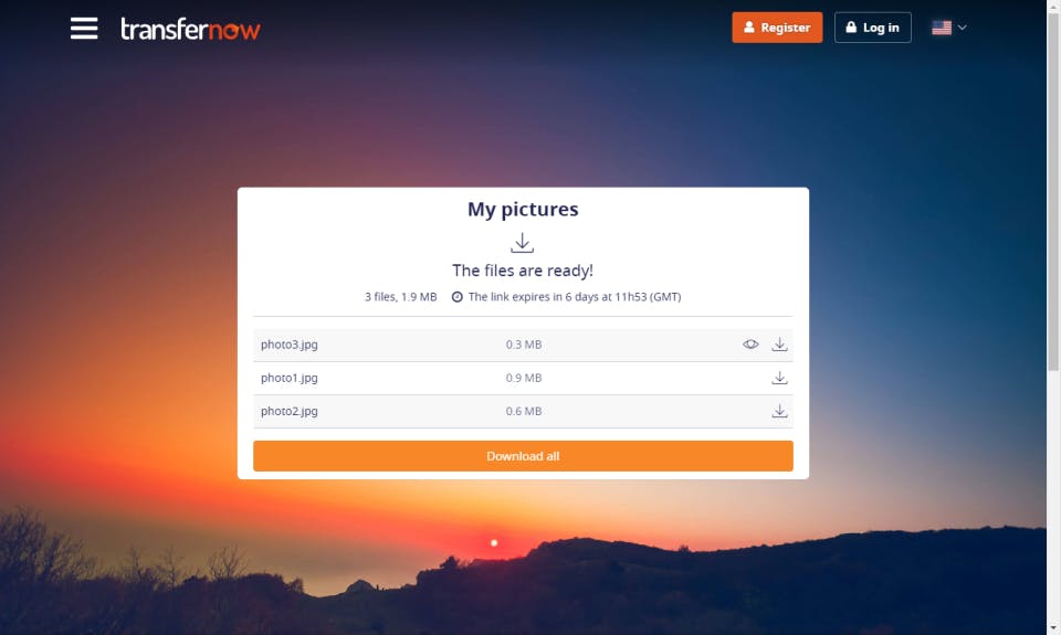TransferNow Screenshot 3