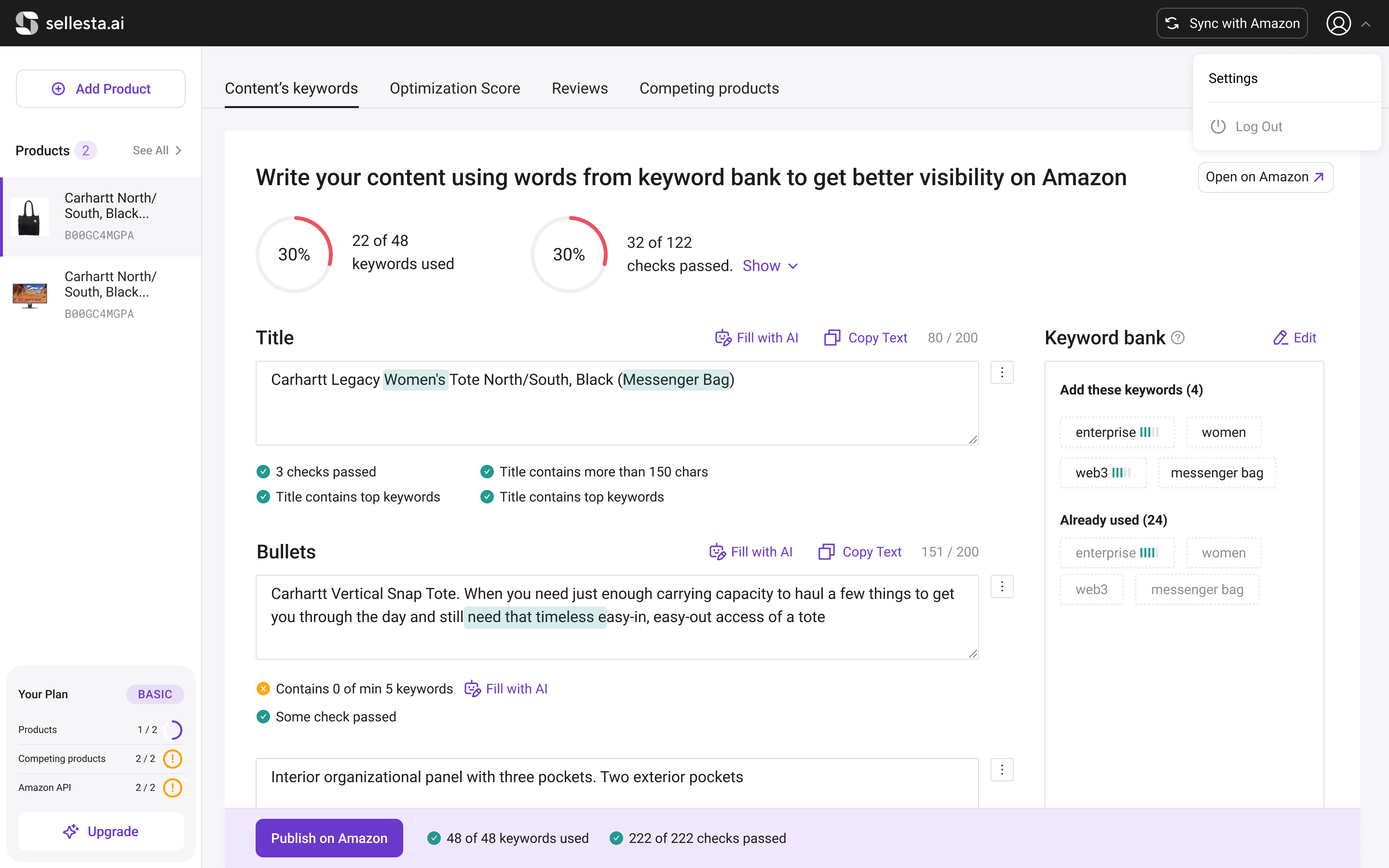 sellesta.ai Screenshot 1