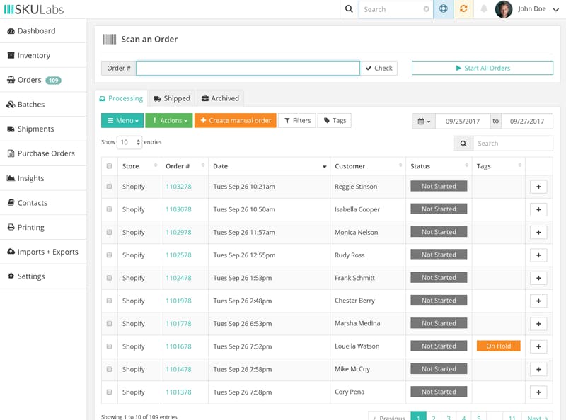 SKULabs Screenshot 2