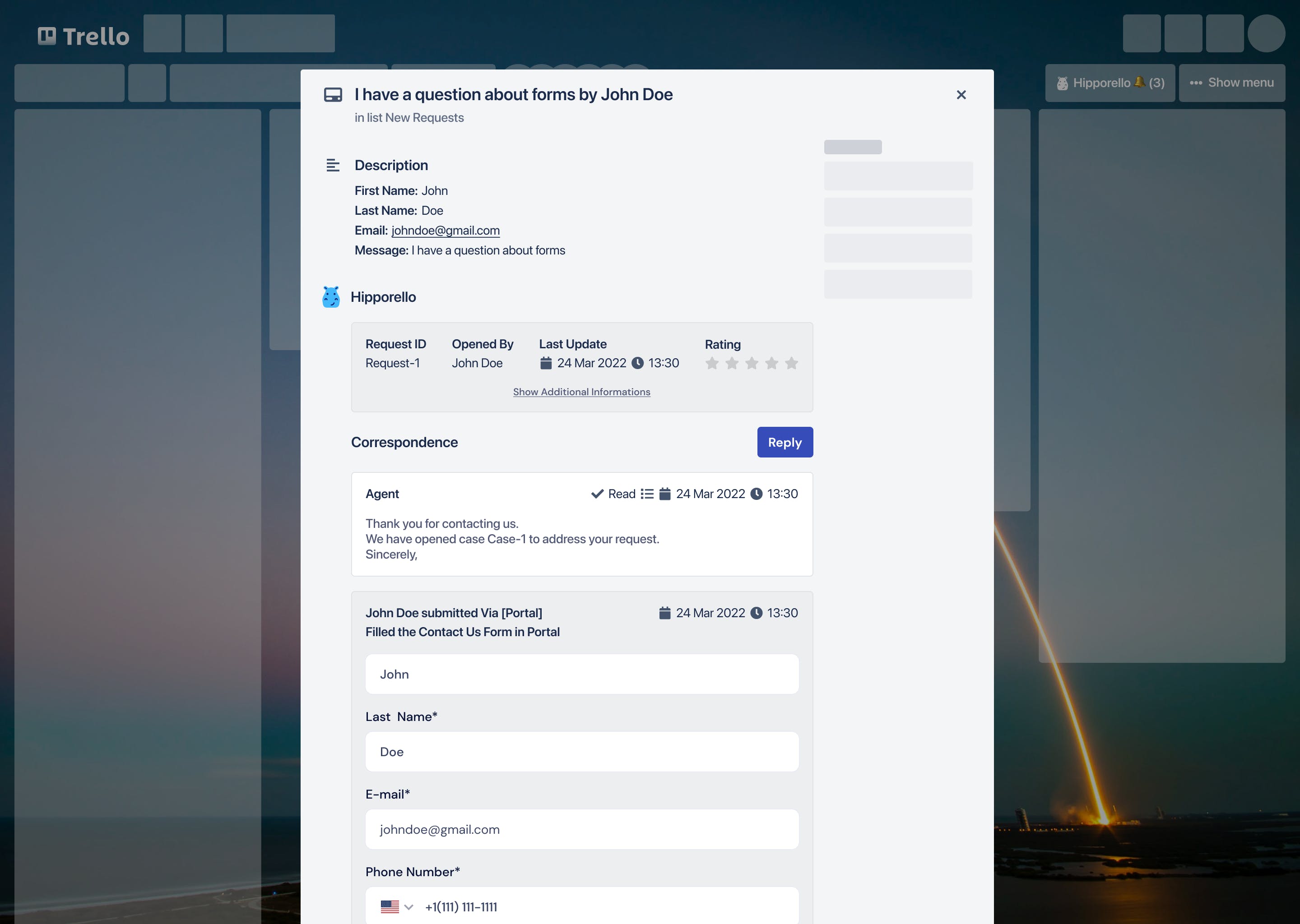 Hipporello Service Desk Screenshot 5