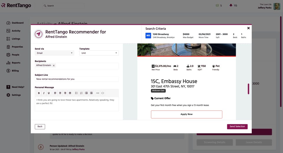 RentTango Screenshot 2