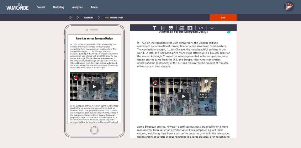 Vamonde Screenshot 1