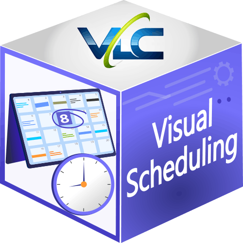 VLC Visual Scheduling