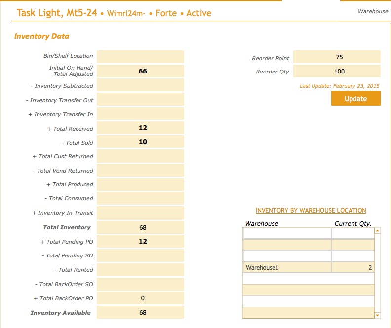 KiBiz for Manufacturing Screenshot 4