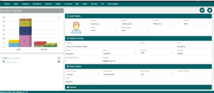 Insurance Agent Management System by Mobinsure Software Screenshot 2