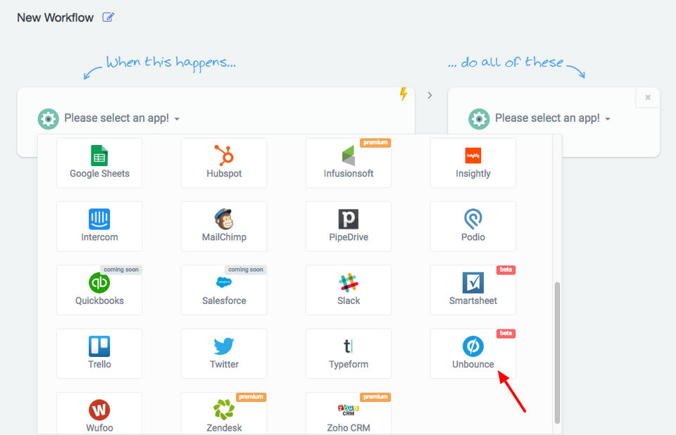 Automate.io Screenshot 1