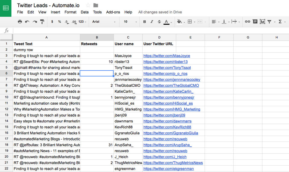Automate.io Screenshot 5