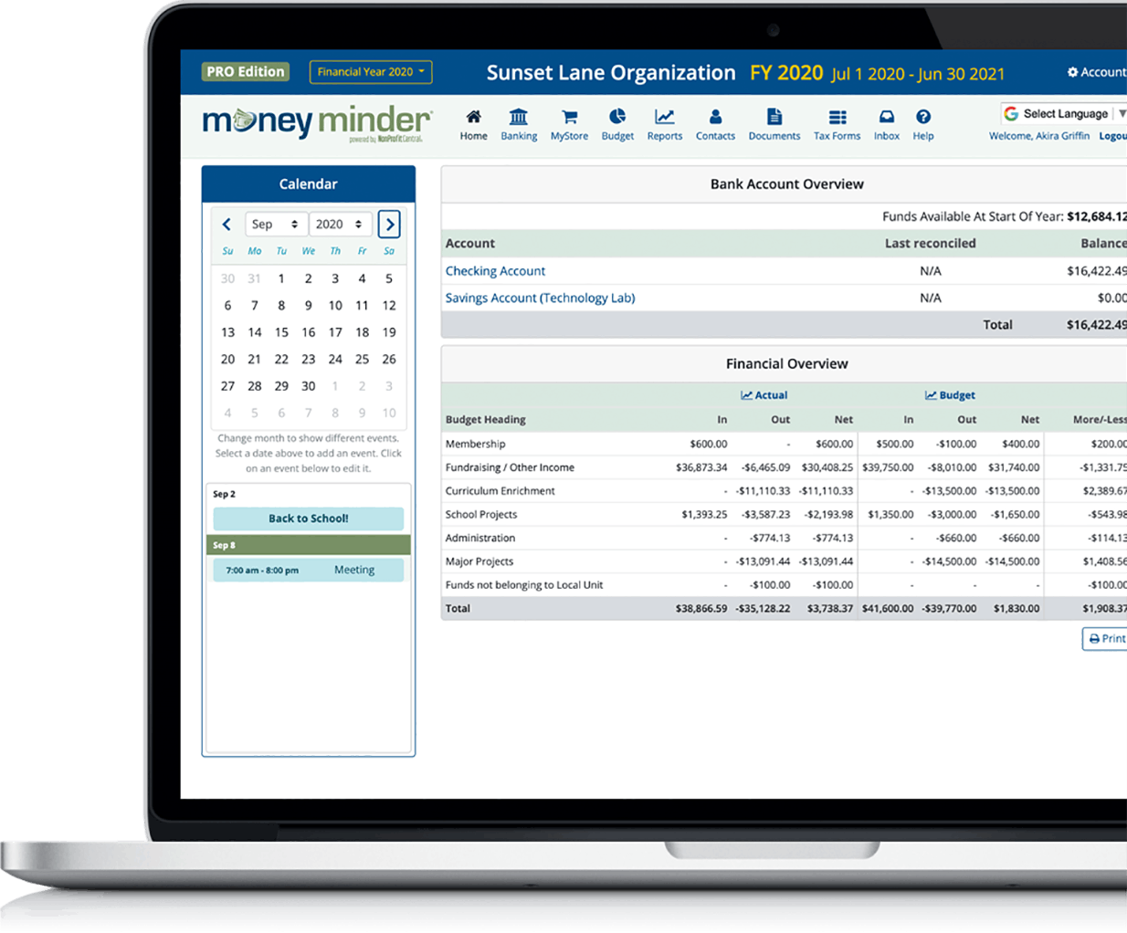 MoneyMinder Screenshot 1