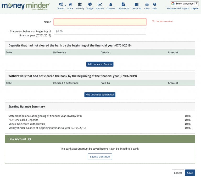 MoneyMinder Screenshot 3