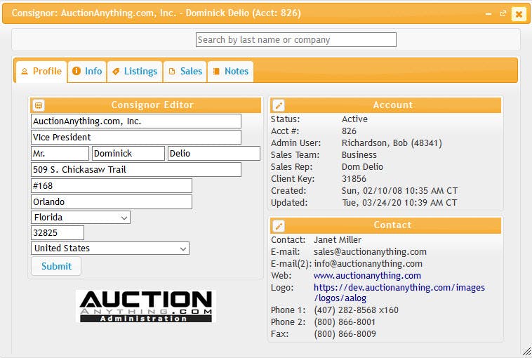 Business Auctions Screenshot 1