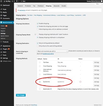 aiShip Shipping Calculator Screenshot 3