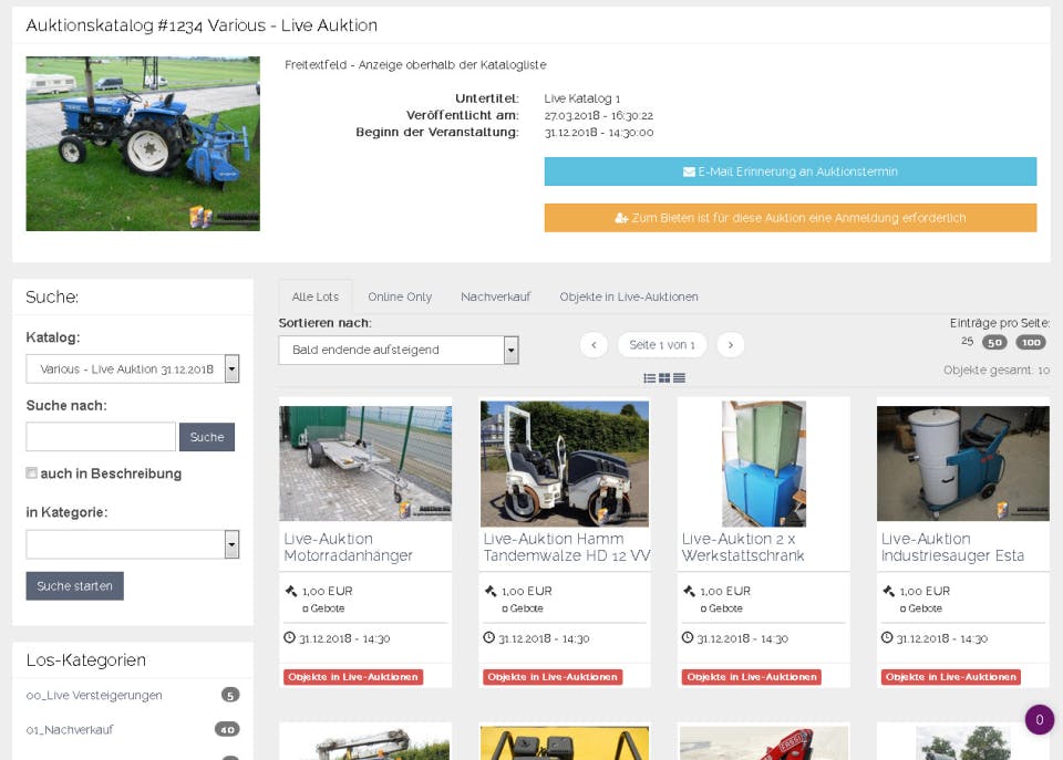 Auktion:NG Screenshot 3