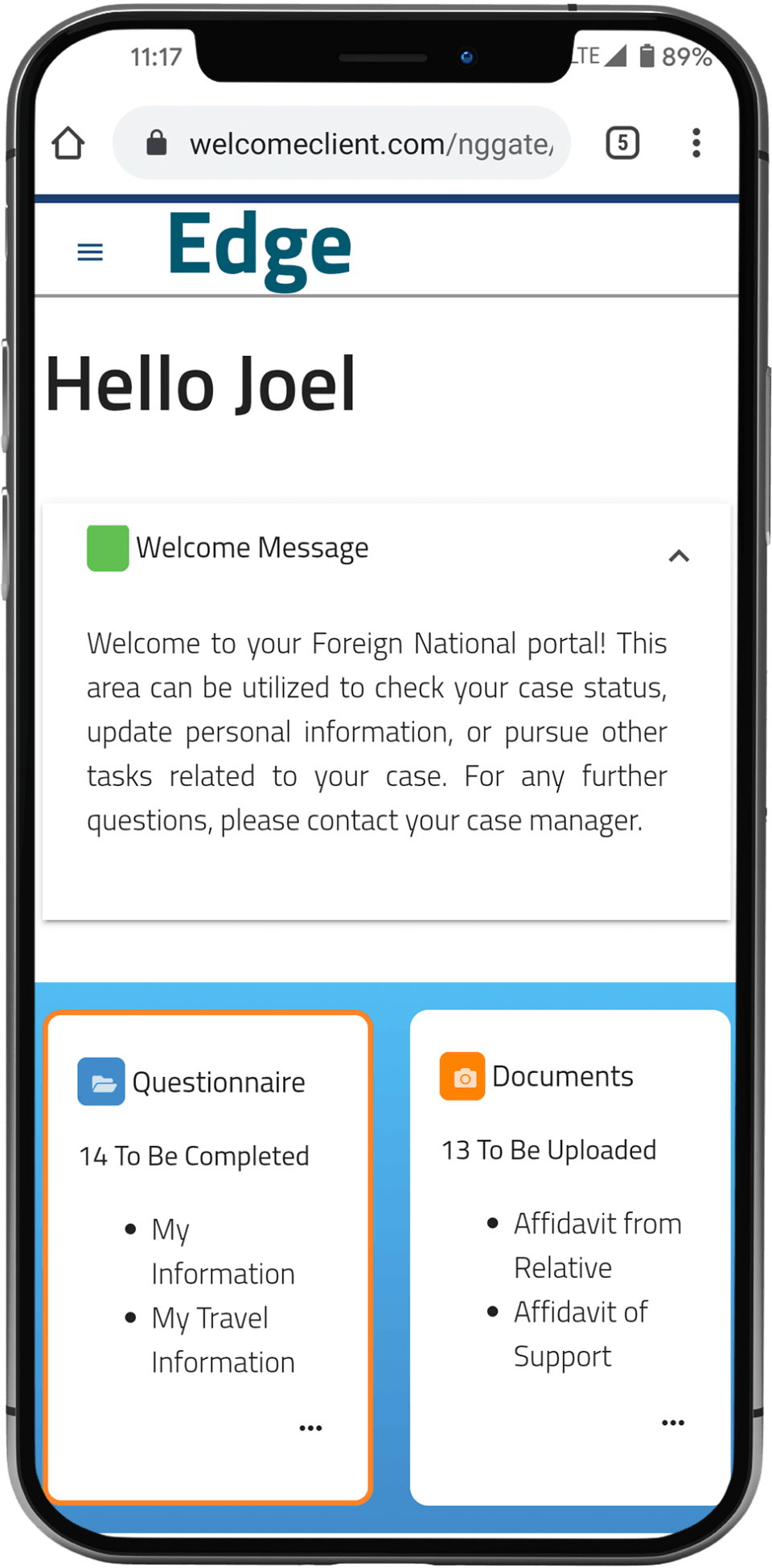 Lawlogix Edge Screenshot 1