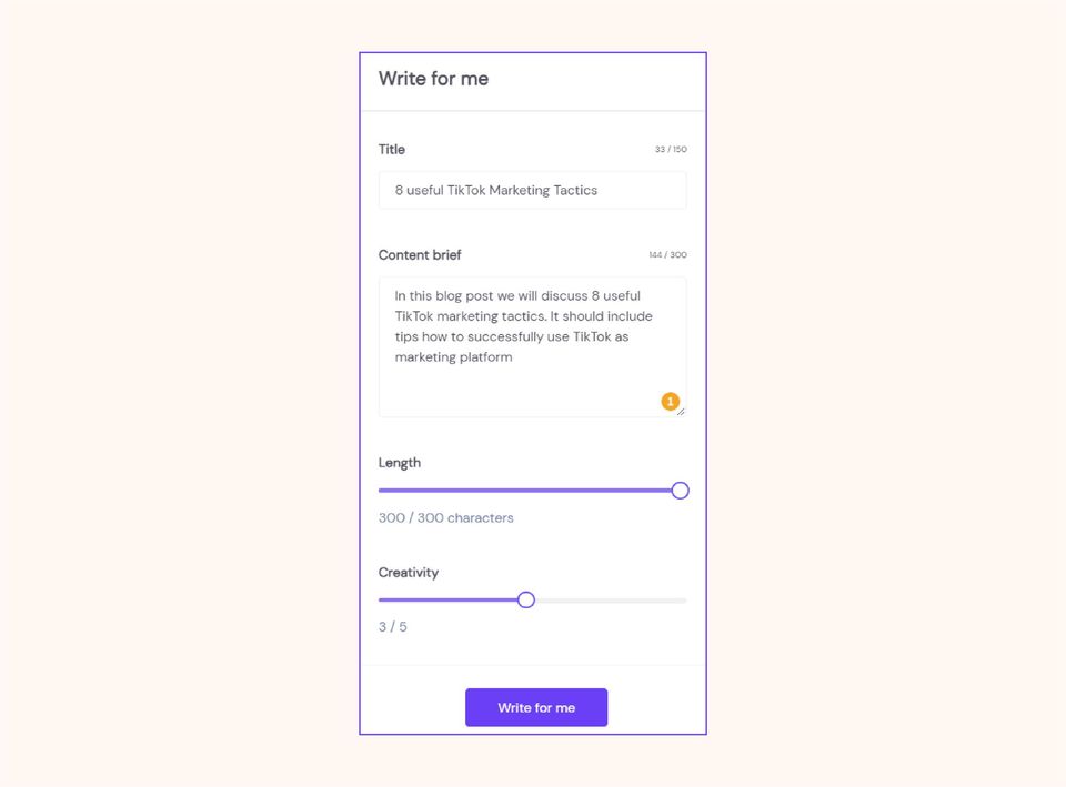 MarketingCopy AI Screenshot 5