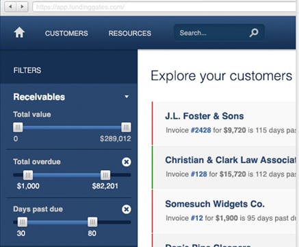 FG Receivables Manager Screenshot 2