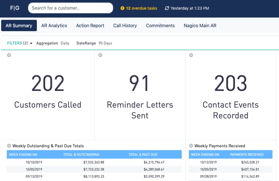 FG Receivables Manager Screenshot 4