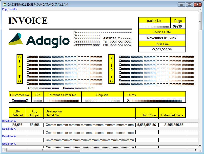 Adagio Financial Suite Screenshot 3