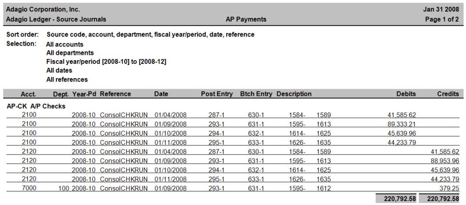 Adagio Financial Suite Screenshot 4