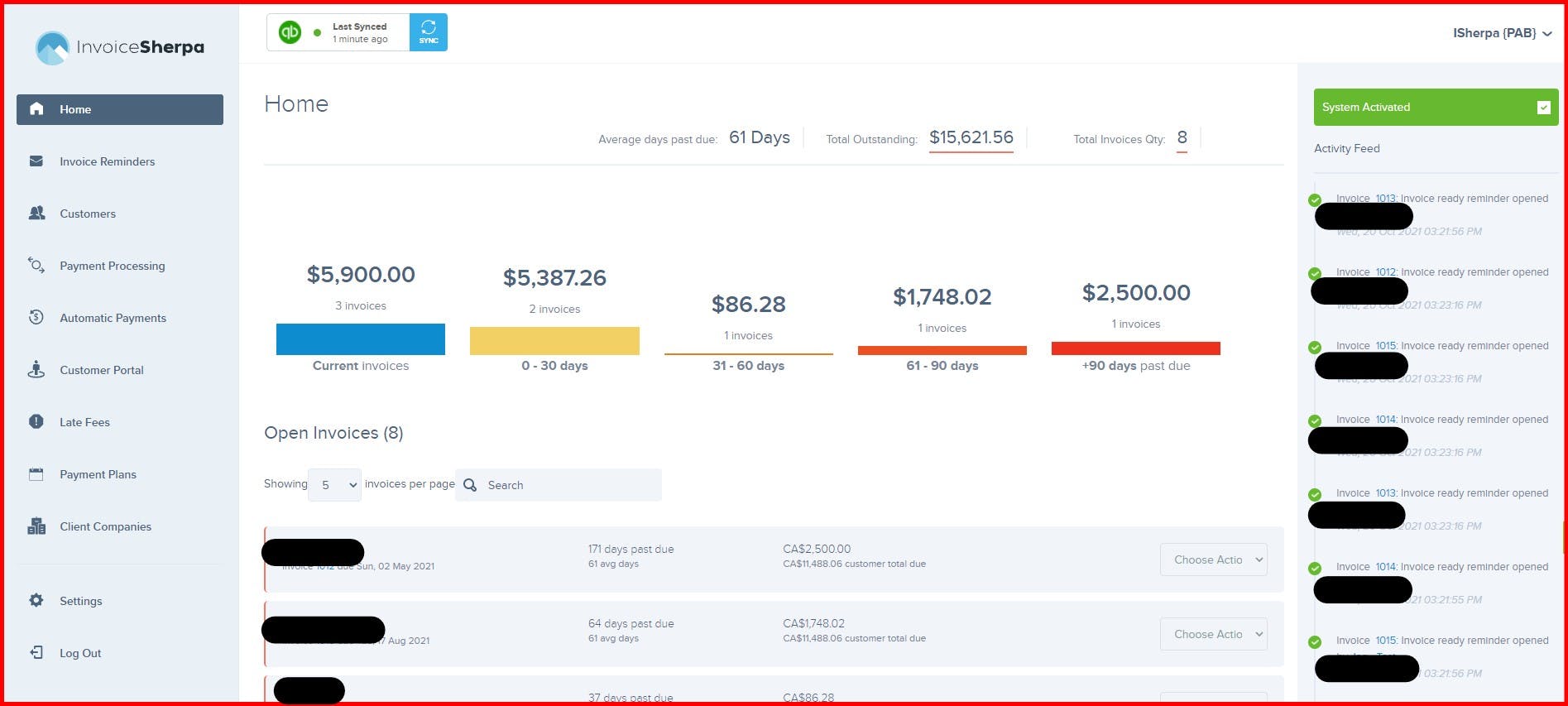 InvoiceSherpa Screenshot 2