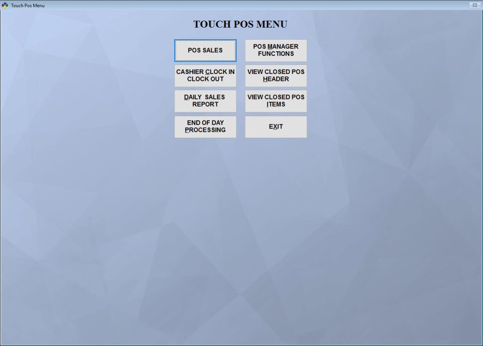 BPA: Retail Touch POS Screenshot 2